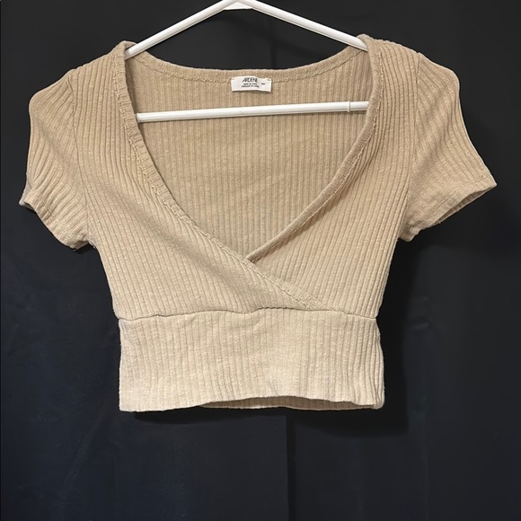 Ardene Tan Crop Top - Picture 1 of 1